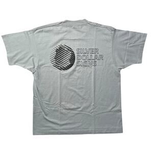 Vintage 80s Silver Dollar Signs One of a kind Rare - T Shirt size  XL